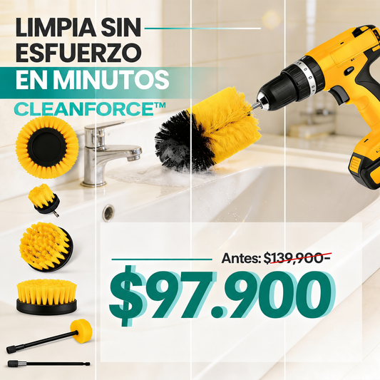 Set de Cepillos de Limpieza para Taladro CLEANFORCE™