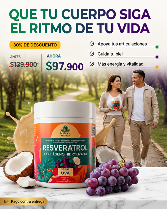 Resveratrol + Colágeno Hidrolizado