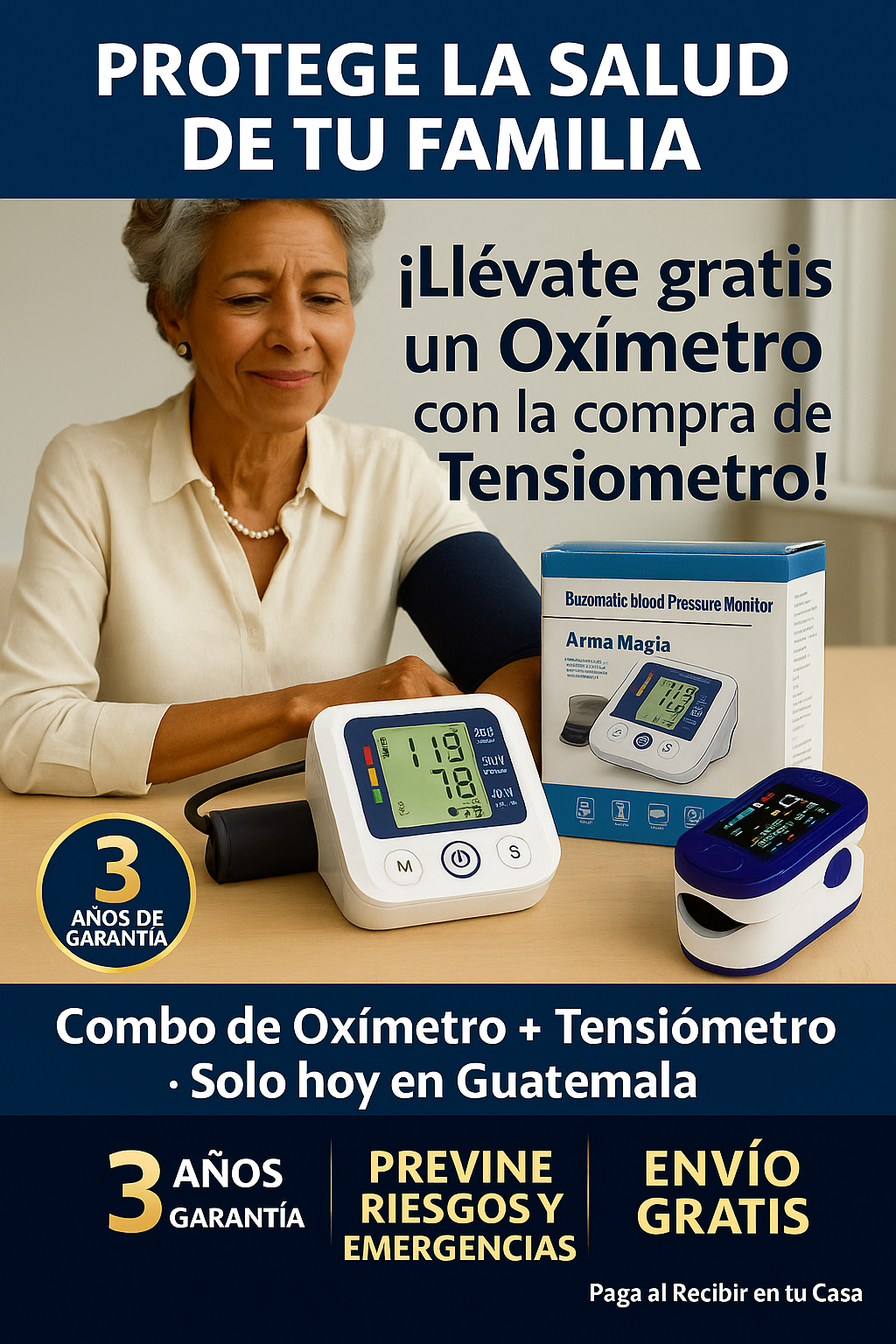 Súper Combo Salud | El kit que protege a tu familia y detecta problemas a tiempo