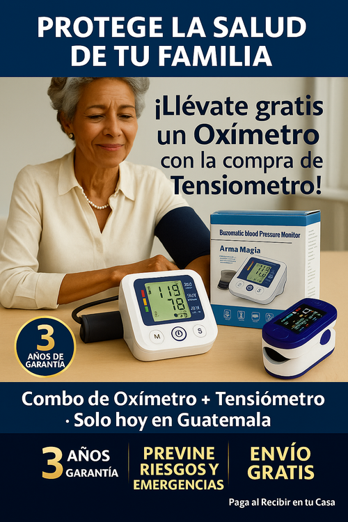 Súper Combo Salud | El kit que protege a tu familia y detecta problemas a tiempo