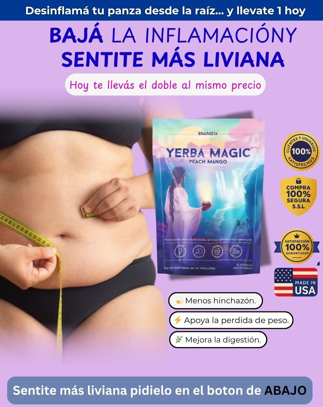 Yerba Magic oferta | Bajá de Peso y la inflamacíón